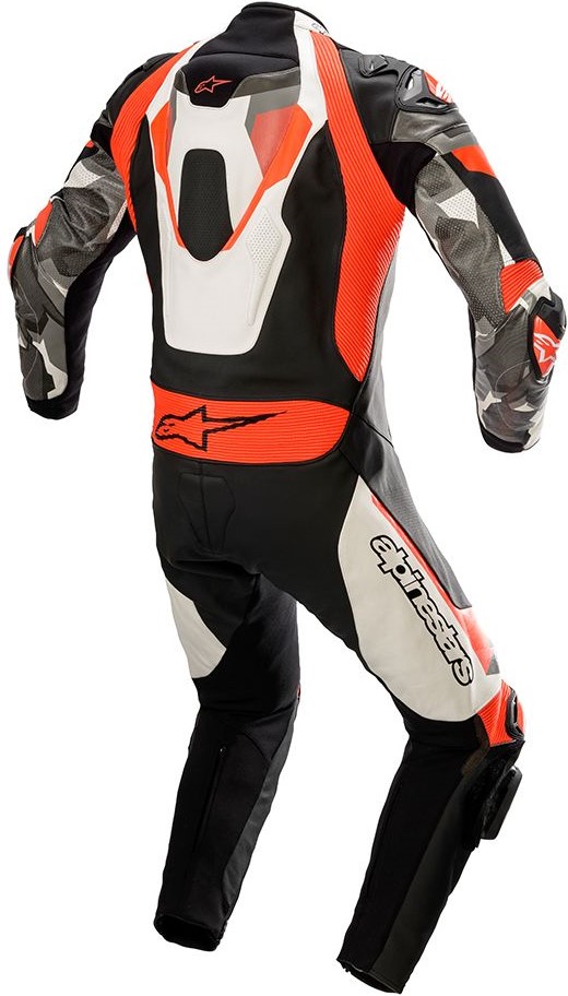 Alpinestars Skinnställ Atem V4 Svart/Vit/Röd Helställ bild 2