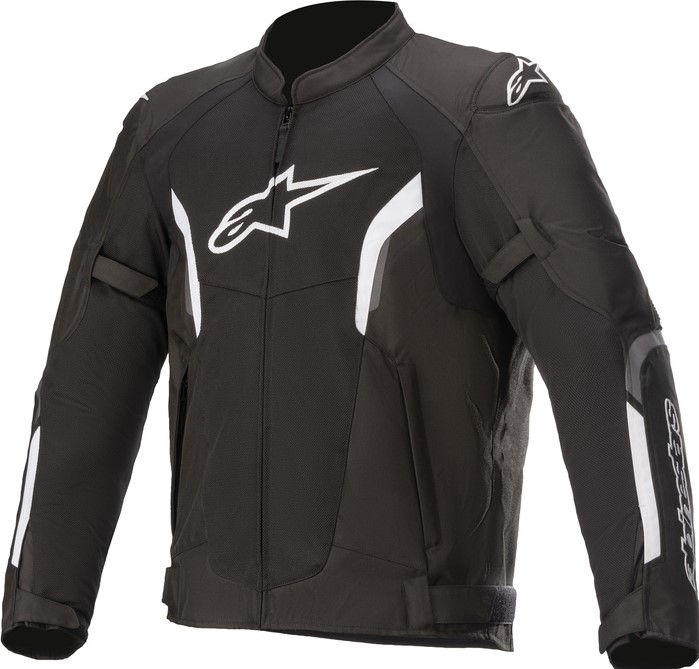 Alpinestars Textiljacka AST Air V2 Svart/Vit