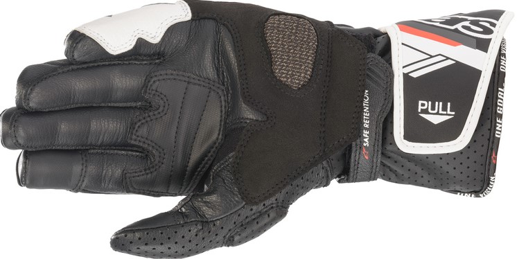 Alpinestars Skinnhandske SP-8 V3 Svart/Vit (Dam) bild 2