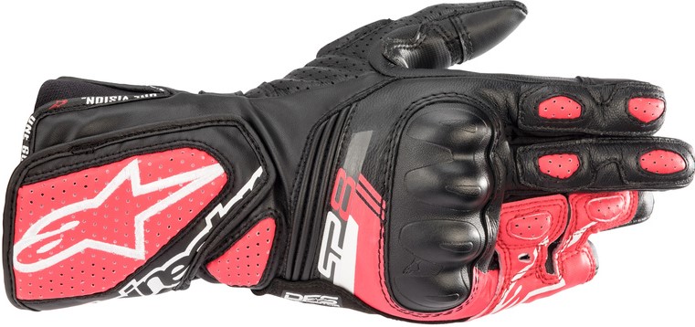 Alpinestars Skinnhandske SP-8 V3 Svart/Rosa (Dam)