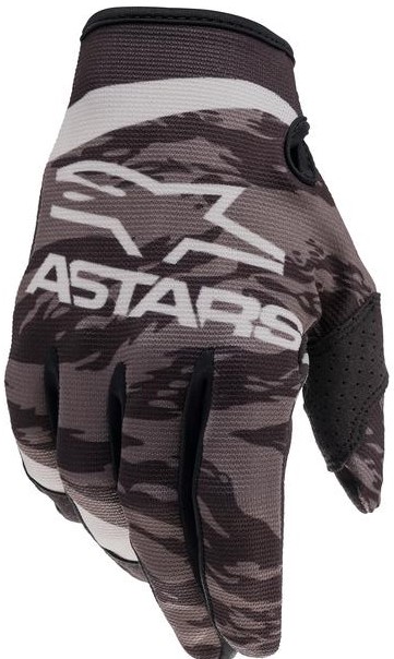 Alpinestars Crosshandskar Radar Svart/Grå Camo (Junior)
