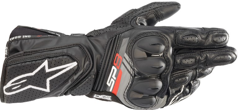 Alpinestars Skinnhandske SP-8 V3 Svart/Grå
