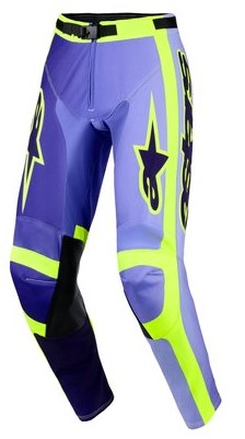 Alpinestars Crossbyxa Racer Portl Lila/Gul
