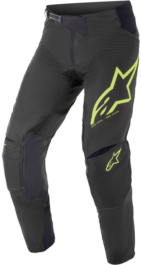 Alpinestars Crossbyxa Techstar Factory Svart/Fluogul/Fluoröd
