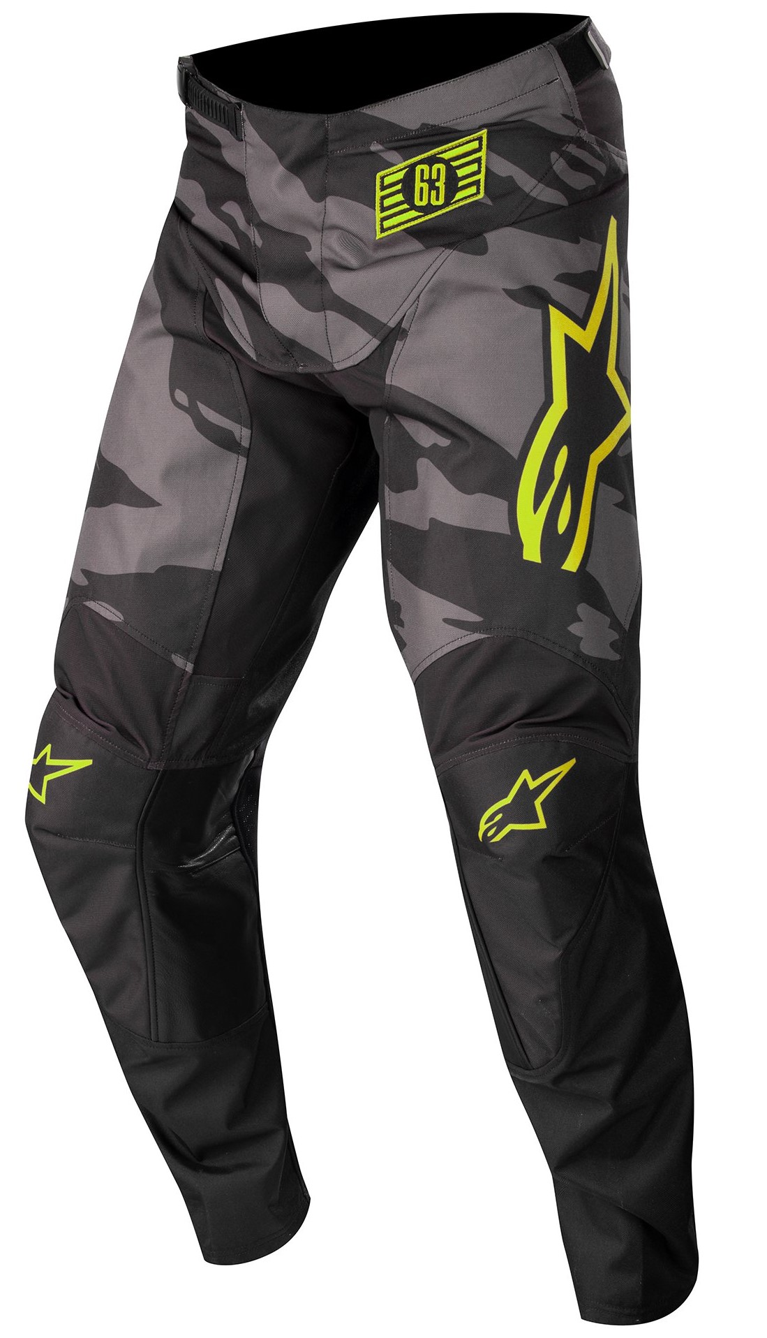 Alpinestars Crossbyxa Racer Tactical Svart/Camo/Fluogul (Junior)