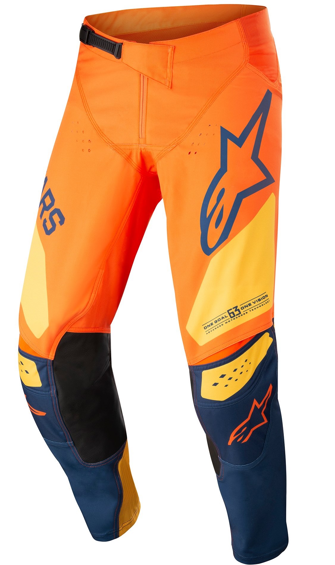 Alpinestars Crossbyxa Racer Factory Orange/Blå (Junior)