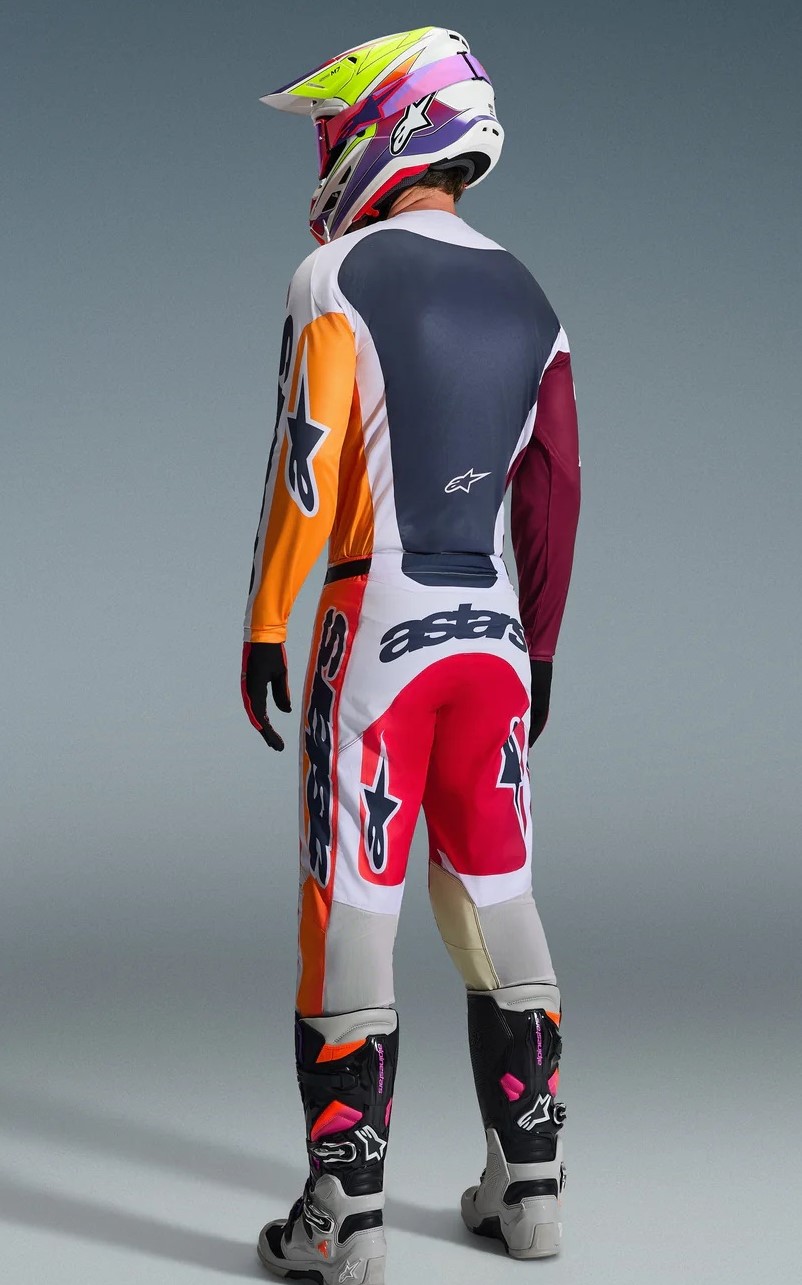 Alpinestars Crosströja Racer Portl Röd/Grå bild 4
