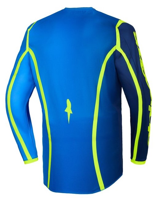 Alpinestars Crosströja Fluid Apex Blå/Gul bild 2