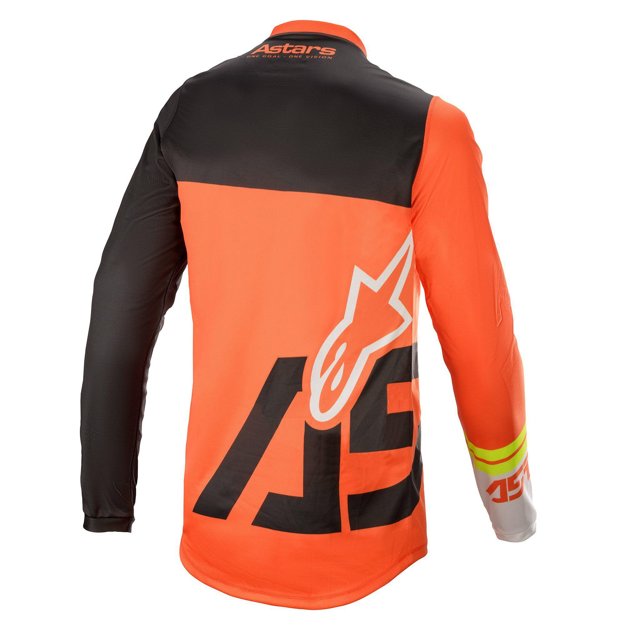 Alpinestars Crosströja Racer Compass Fluoorange/Svart bild 2