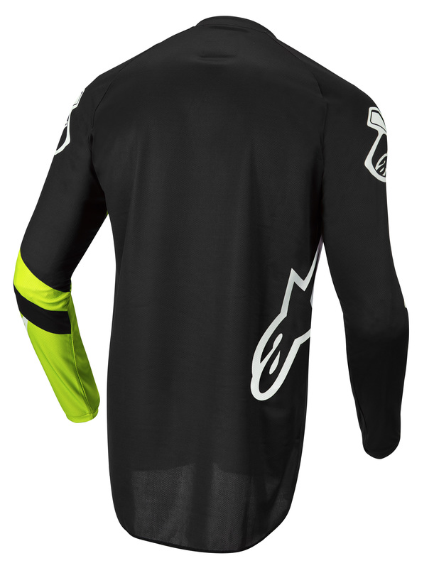 Alpinestars Crosströja Fluid Chaser Svart/Gul bild 2