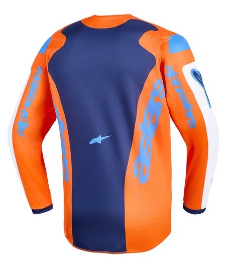 Alpinestars Crosströja Fluid Grid (Junior) Orange/Vit bild 2