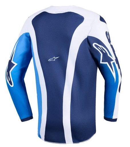 Alpinestars Crosströja Fluid Portl (Junior) Blå/Vit bild 2