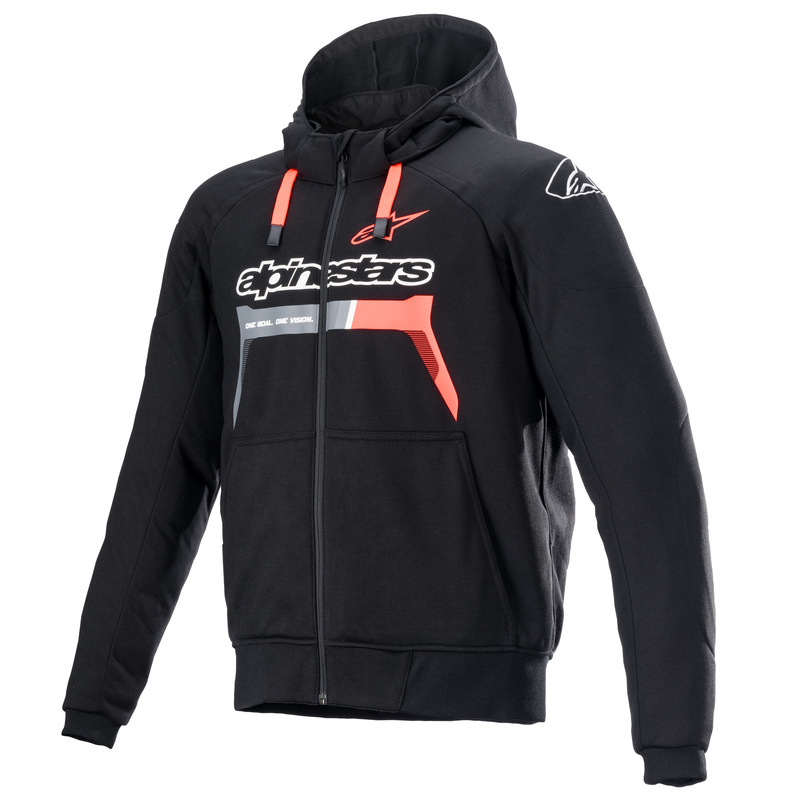 Alpinestars Hoodie Ignition Svart/Röd