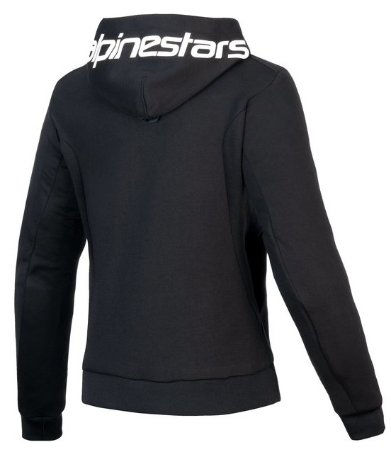 Alpinestars Hoodie Chrome V2 Svart/Vit (Dam) bild 2