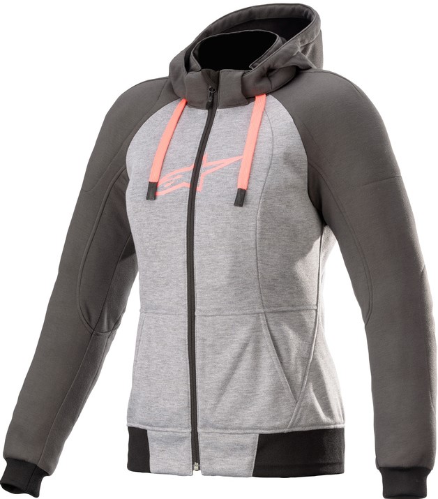 Alpinestars Hoodie Chrome Grå/Rosa (Dam)