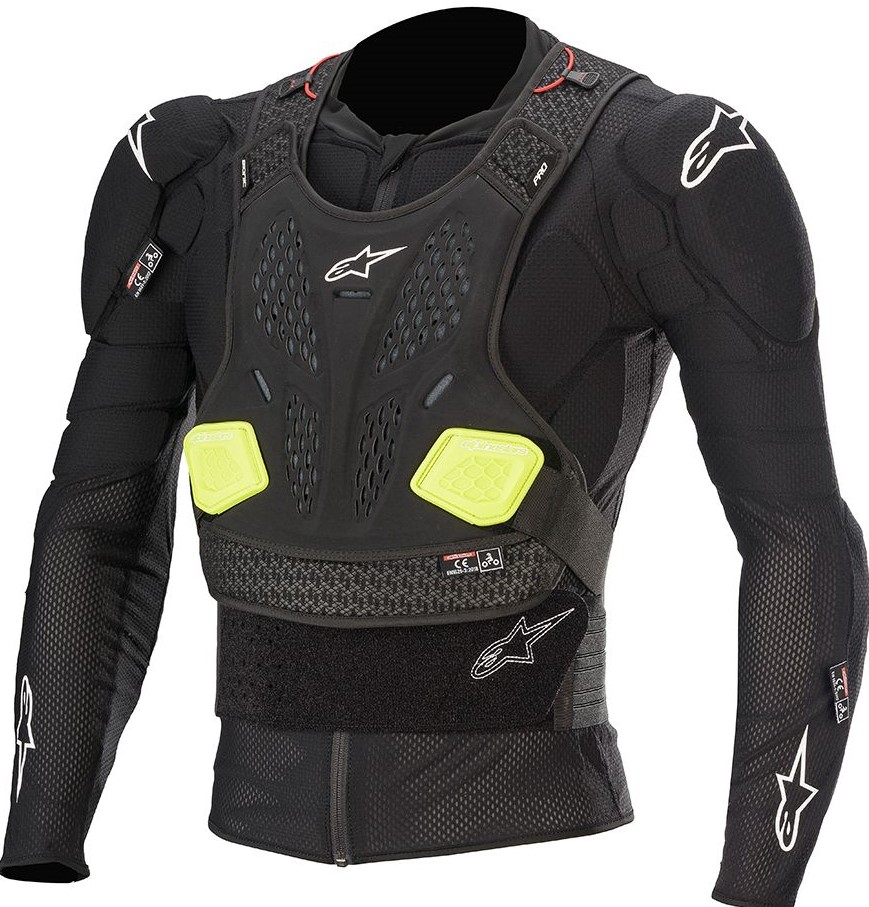 Alpinestars Skyddsjacka Bionic Pro V2 Svart/Gul