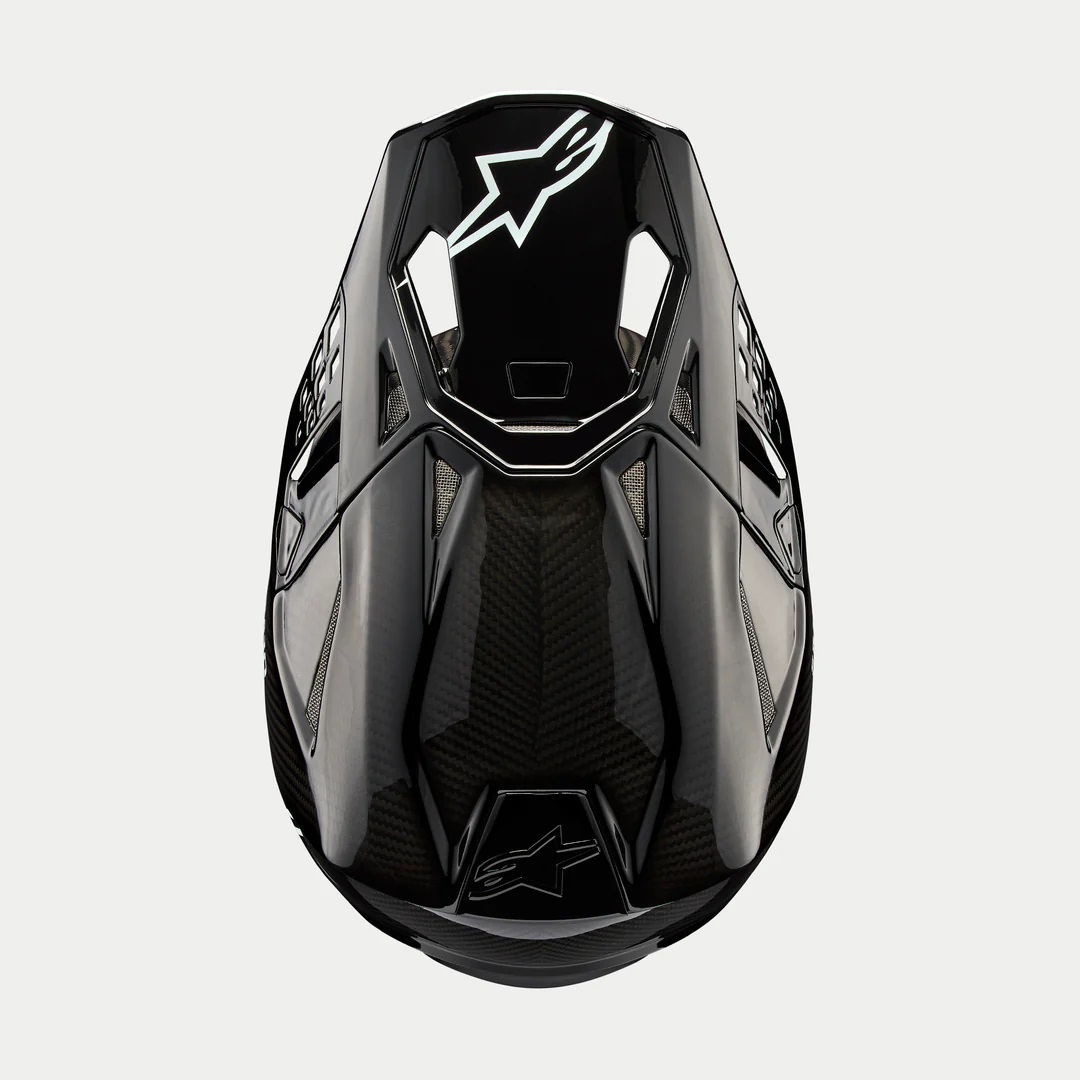 Alpinestars Crosshjälm S-M10 Carbon bild 3