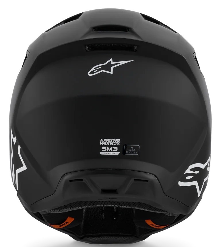 Alpinestars Crosshjälm SM3 Mattsvart bild 4
