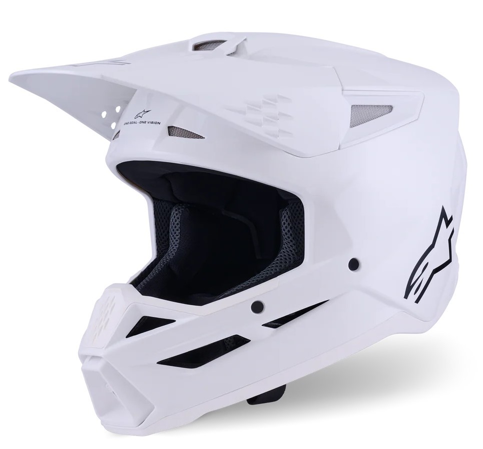 Alpinestars Crosshjälm SM3 Vit