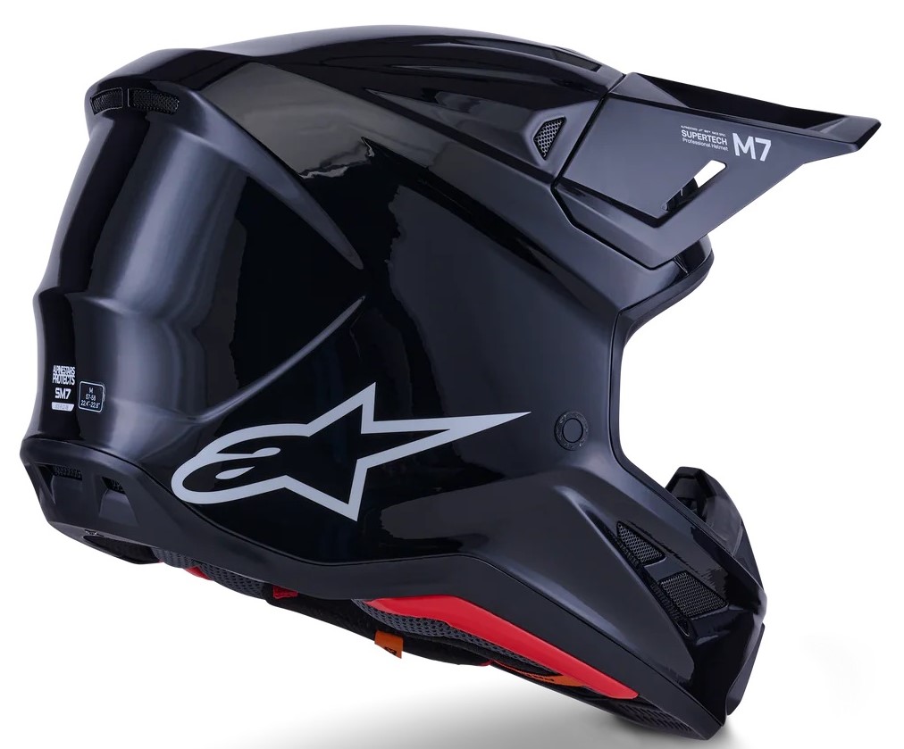 Alpinestars Crosshjälm SM-7 Svart bild 3