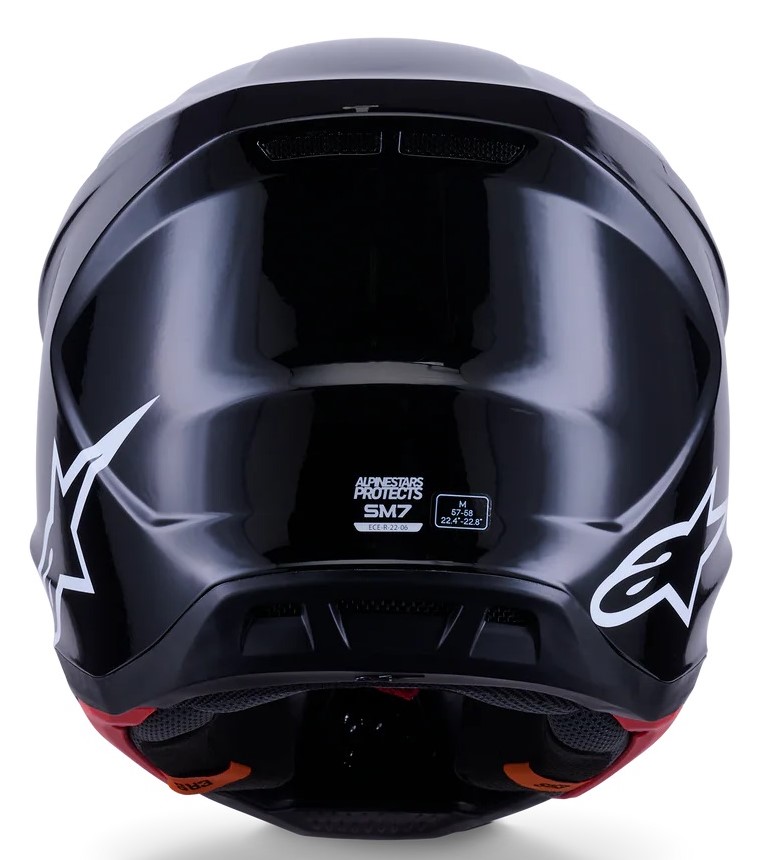 Alpinestars Crosshjälm SM-7 Svart bild 5