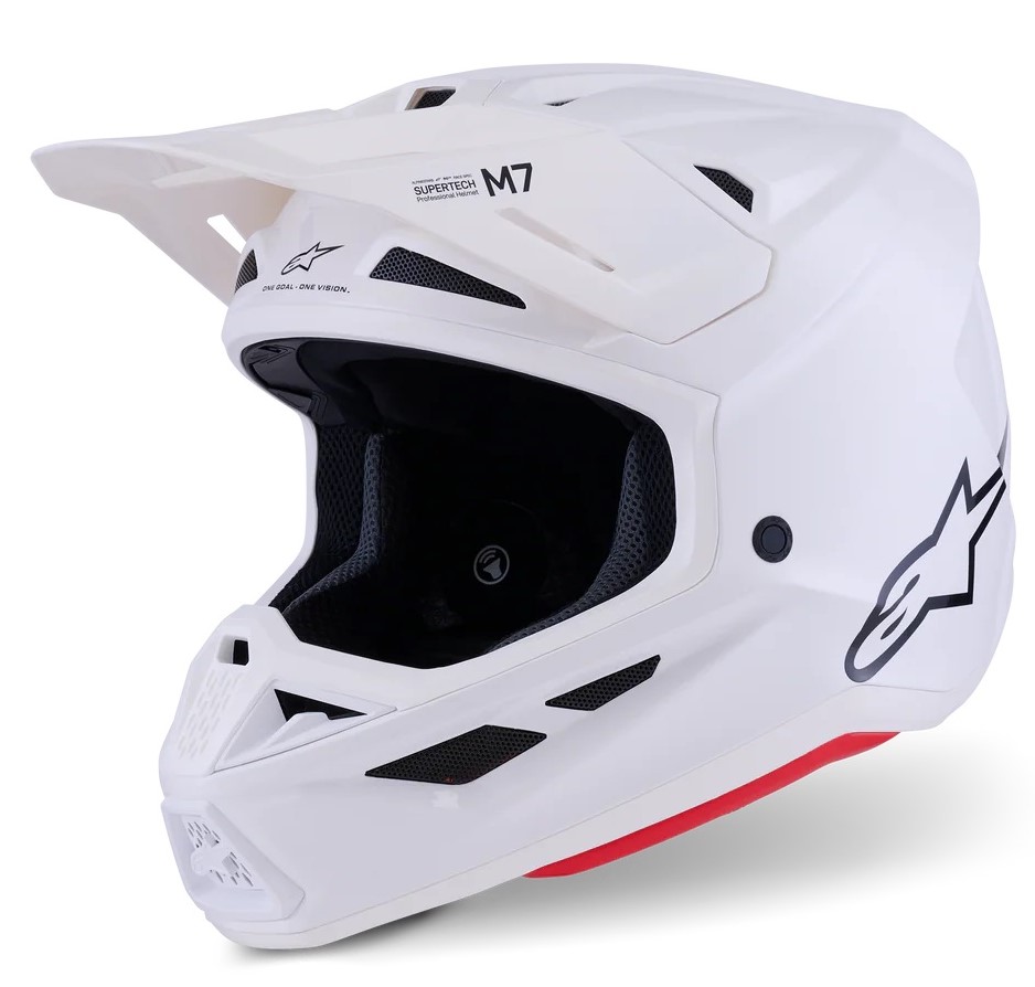 Alpinestars Crosshjälm SM-7 Vit
