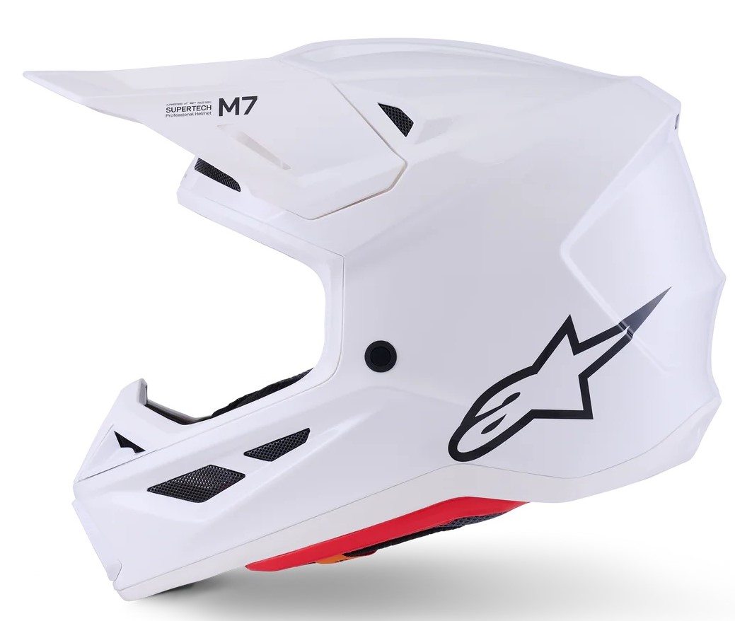 Alpinestars Crosshjälm SM-7 Vit bild 2