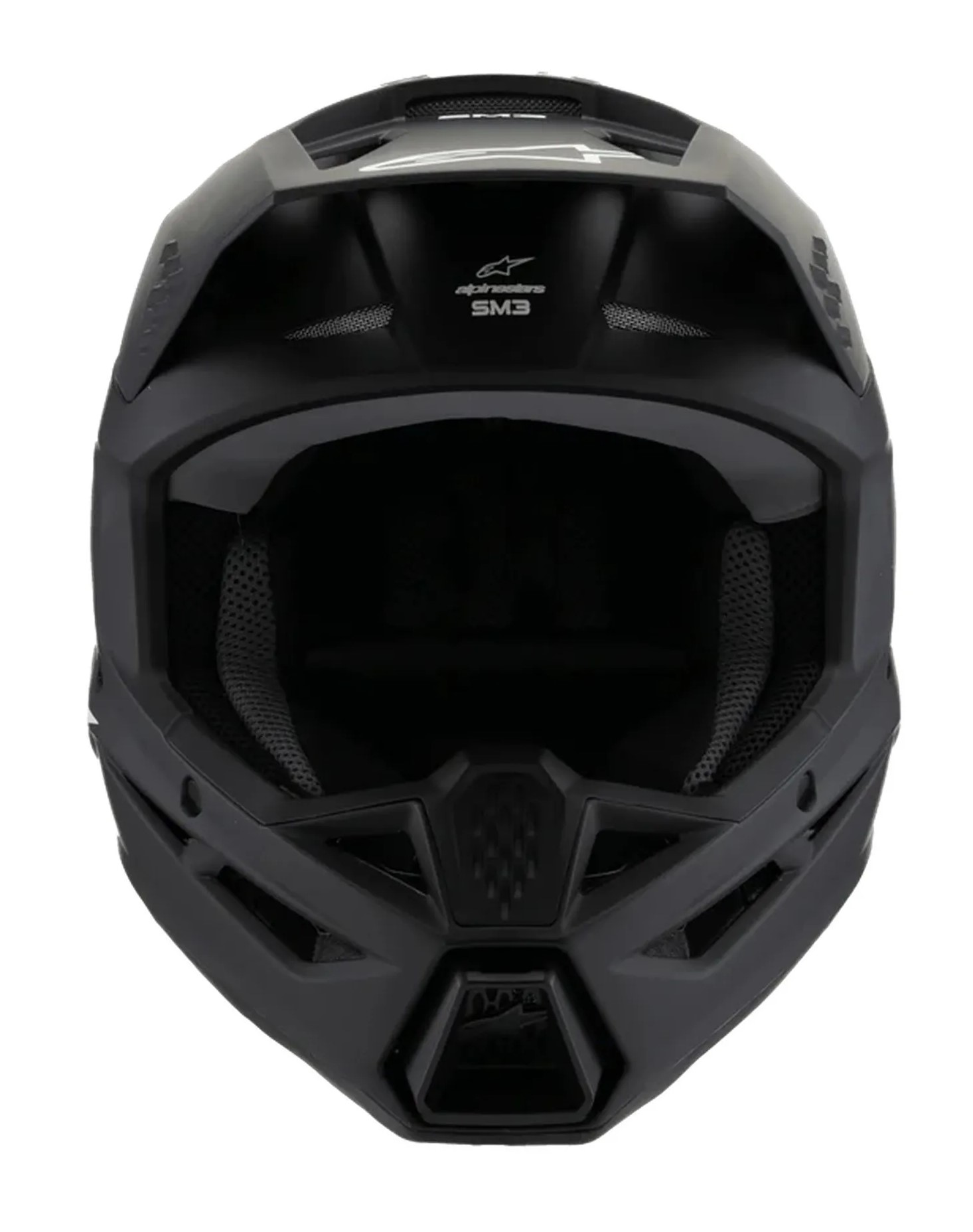 Alpinestars Crosshjälm SM3 Mattsvart (Junior) bild 2