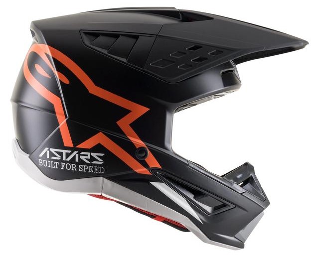 Alpinestars Crosshjälm SM5 Compass Mattsvart/Orange bild 2