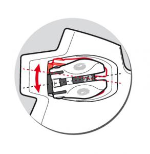 Sidi Reservdelar ST/MX Strap Kort Svart