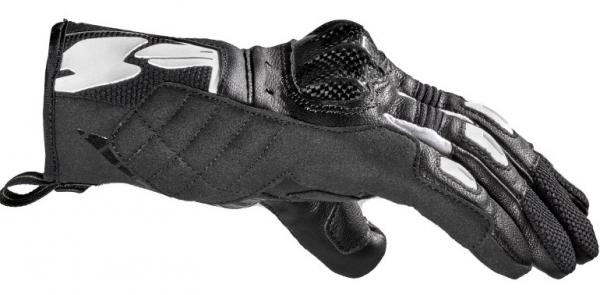 Spidi Skinnhandske G-Carbon Svart/Vit (Dam) bild 3