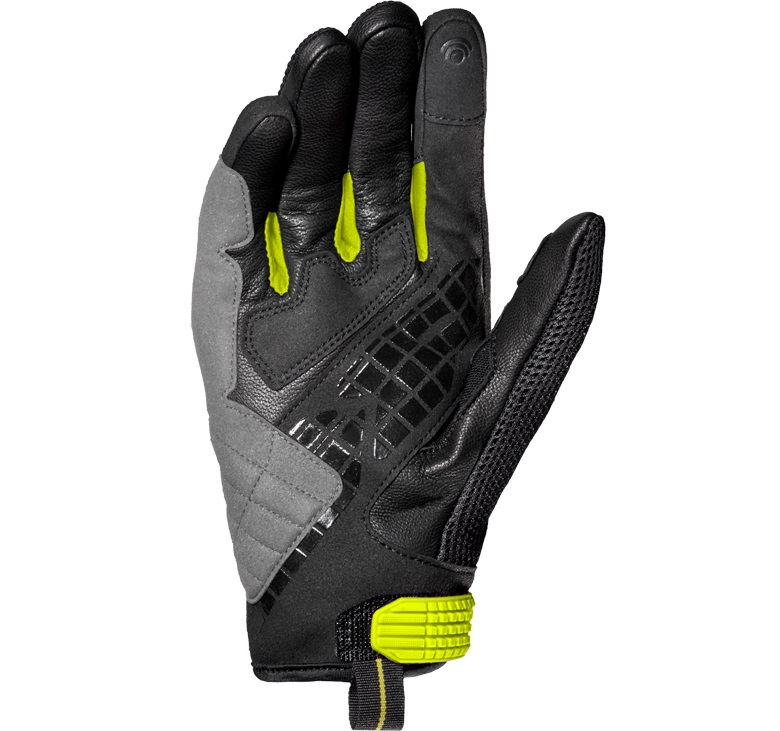 Spidi Skinnhandske G-Carbon Vit/Svart/Fluogul (Dam) bild 2