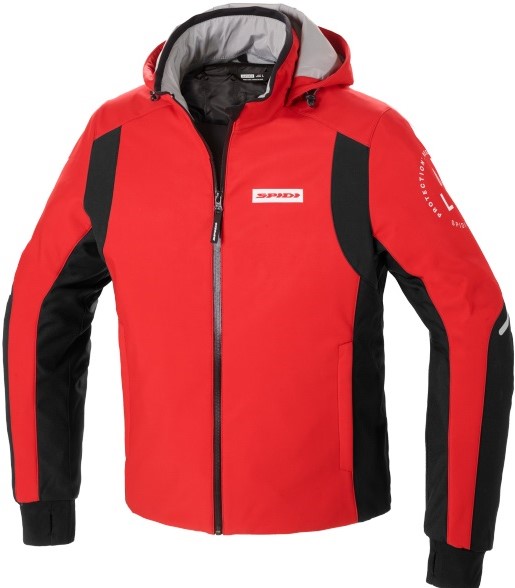 Spidi Allvädersjacka Armor H2Out Röd/Svart