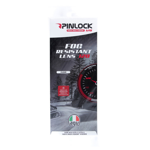 AGV Pinlock Tourmodular Max 120 - Klar