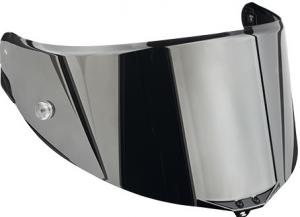 Agv Visir Race 2 Silverspegel Pinlock/Tear-Off Förberedd