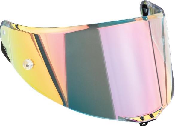 Agv Visir Race 3 Regnbåge Spegel Pinlock/Tear-Off Förberedd bild 2