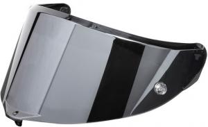 Agv Visir Race 3 Silverspegel Pinlock/Tear-Off Förberedd