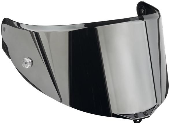 Agv Visir Race 3 Silverspegel Pinlock/Tear-Off Förberedd bild 2