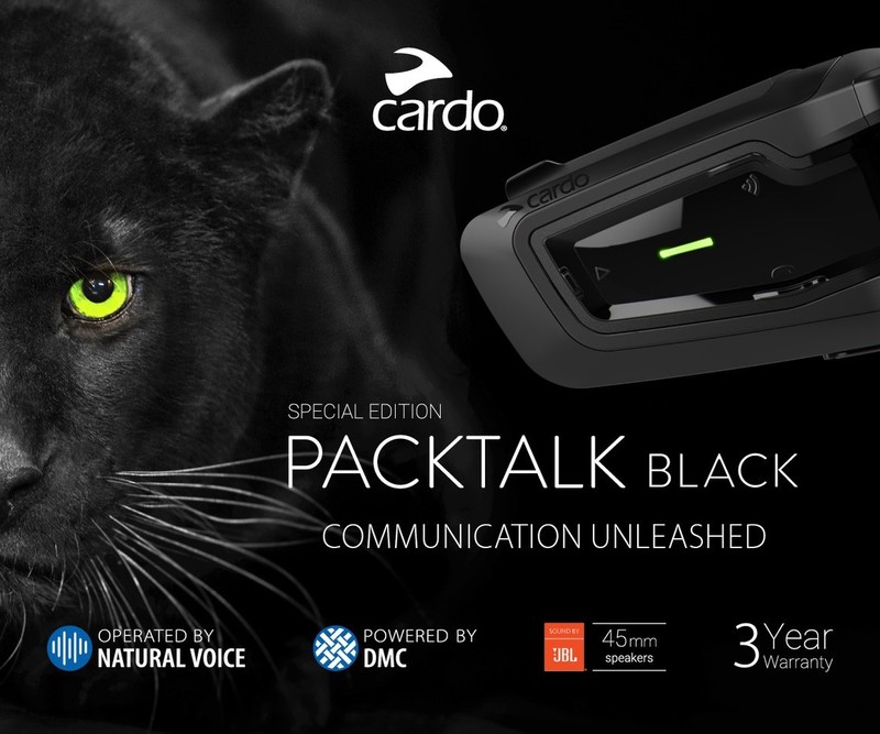 Cardo Intercom Packtalk Black JBL För 1st Hjälm bild 4