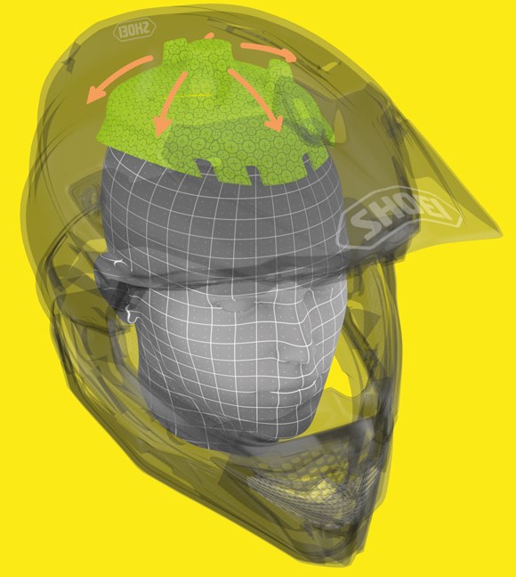 Shoei Crosshjälm VFX-WR Vit bild 12