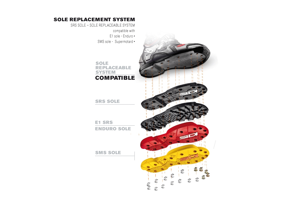Sidi Reservdelar Crossfire Ankle support Svart