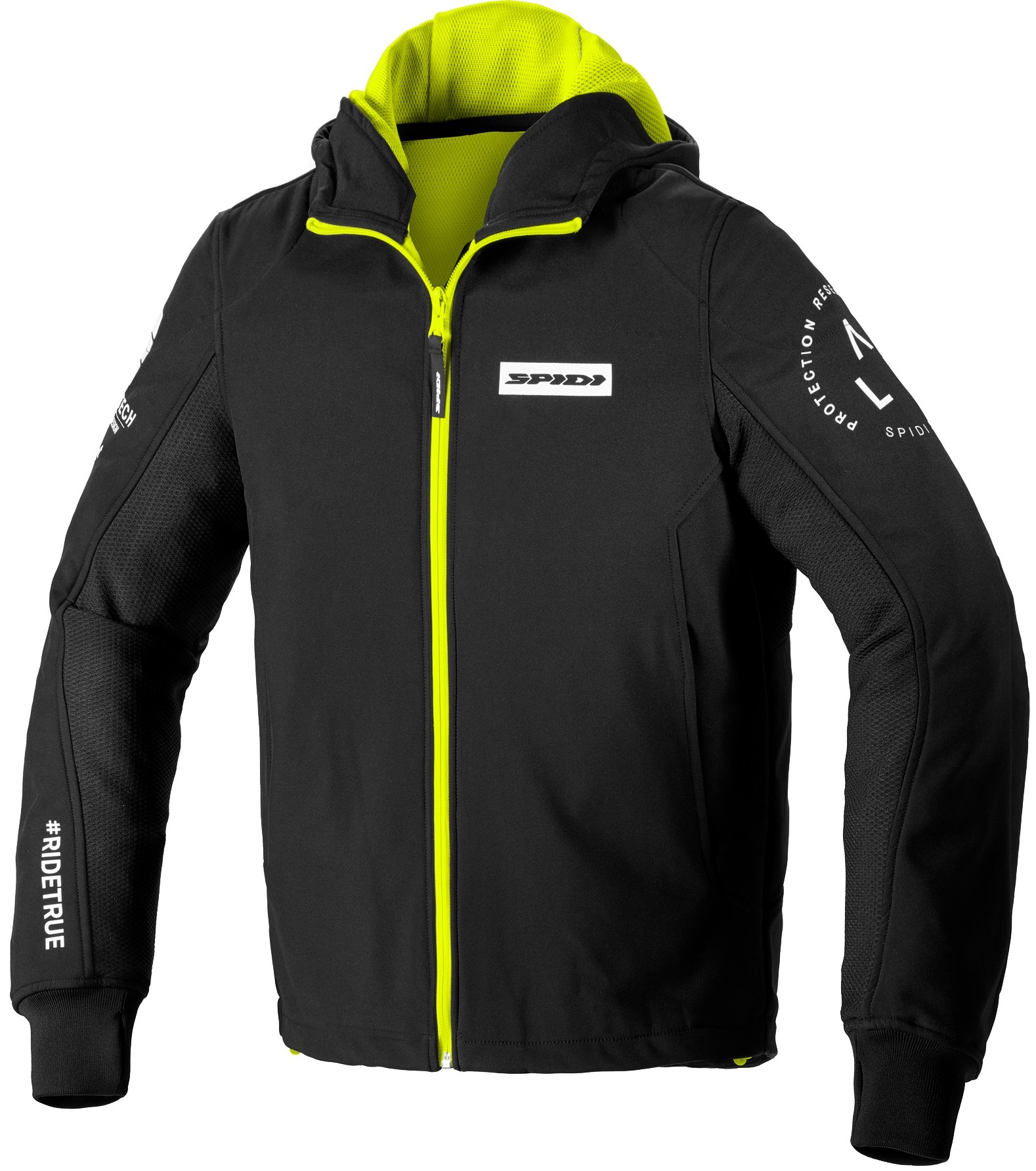 Spidi Textiljacka Armor Evo Svart/Fluogul