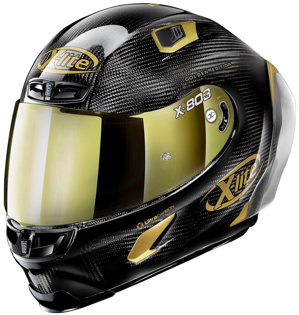 X-Lite Hjälm X-803RS Ultra Carbon Guld