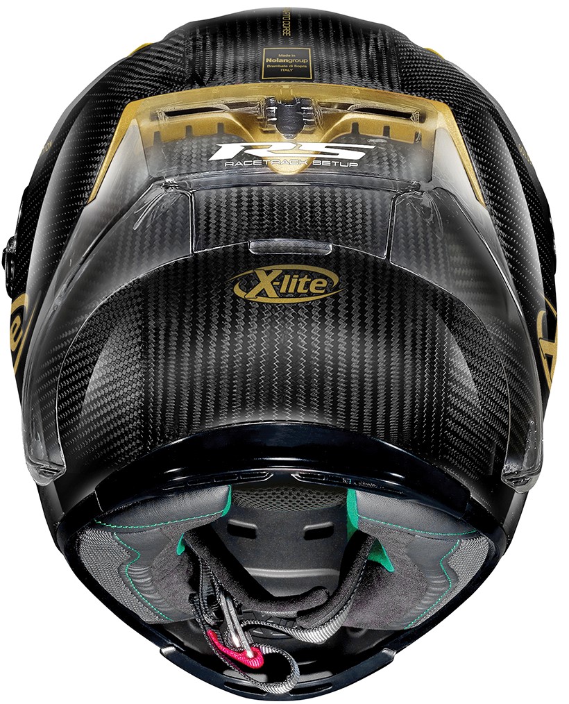 X-Lite Hjälm X-803RS Ultra Carbon Guld bild 4