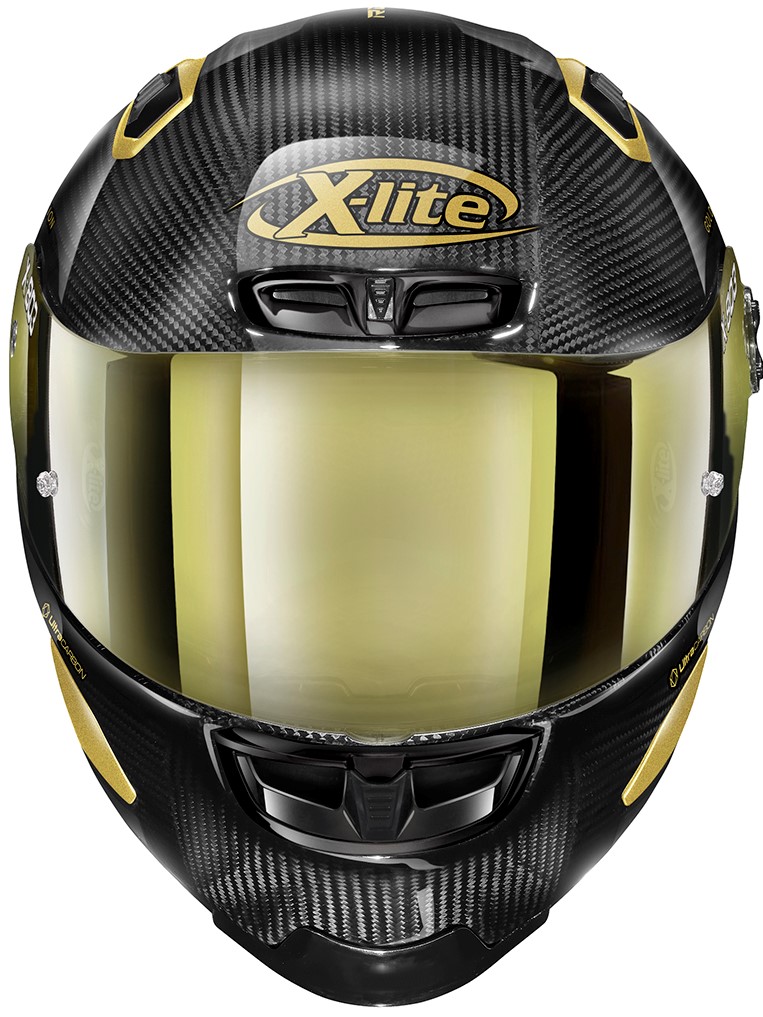 X-Lite Hjälm X-803RS Ultra Carbon Guld bild 3