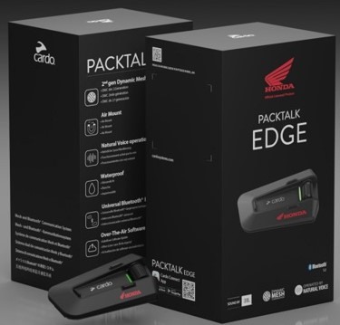 Cardo Intercom Packtalk Edge (HONDA) För 1st Hjälm