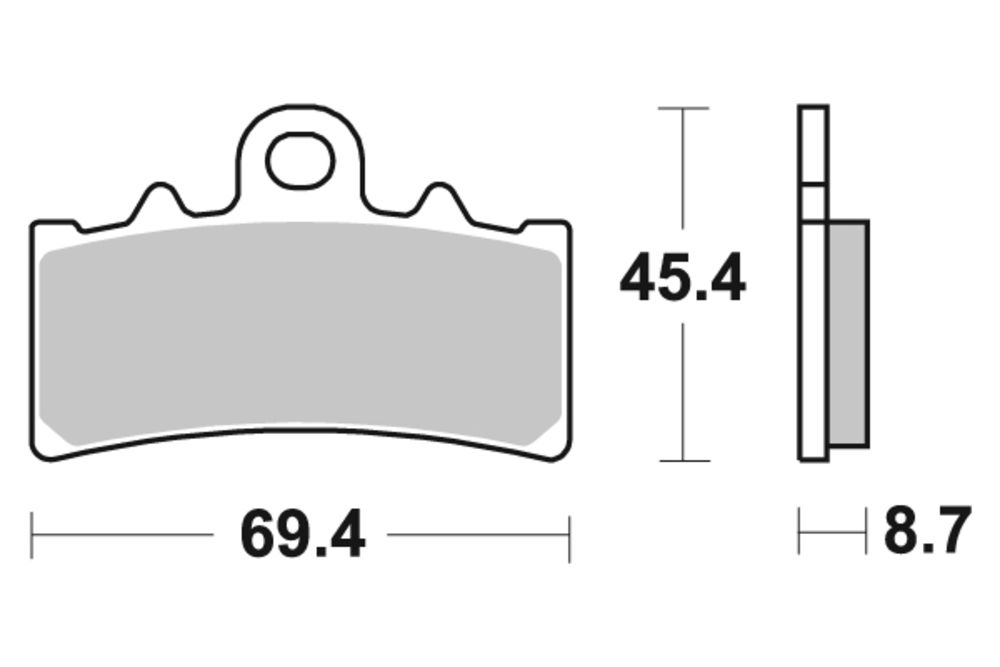 BROMSBELÄGG (FRAM) NEWFREN (SINTER) SD&TS