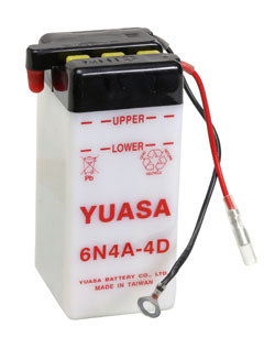 BATTERIER 6V, YUASA bild 4