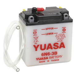 BATTERIER 6V, YUASA bild 5
