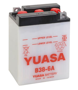 BATTERIER 6V, YUASA bild 7